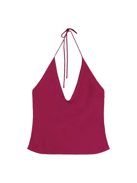 Top Bershka červený