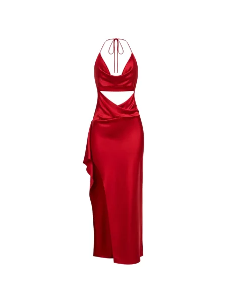 Rochie Alice + Olivia asimetrică roșu