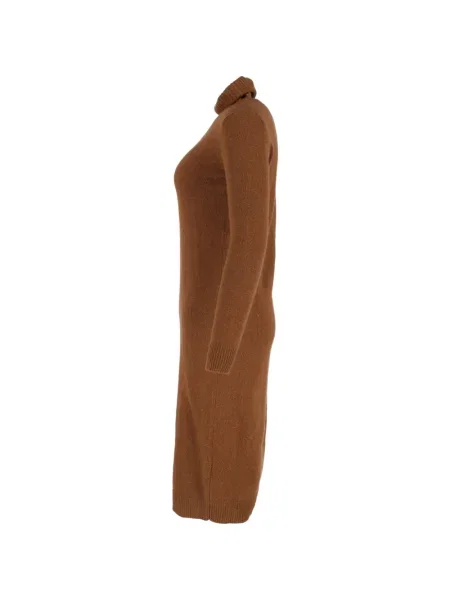 Rochie Max Mara tricotate de costum maro