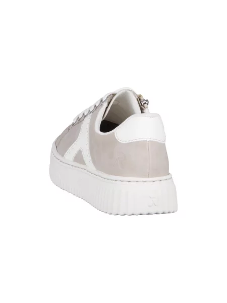 Sneakerși Rieker alb