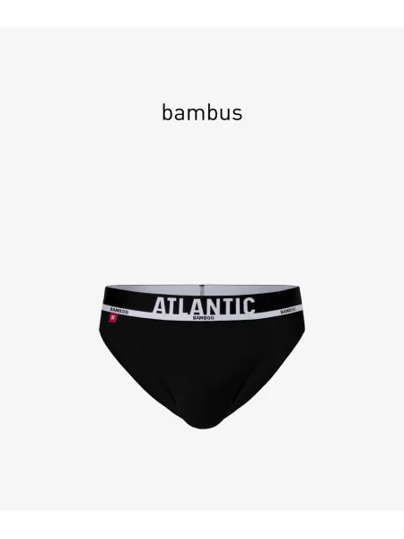 Bambusové slipy Atlantic čierna
