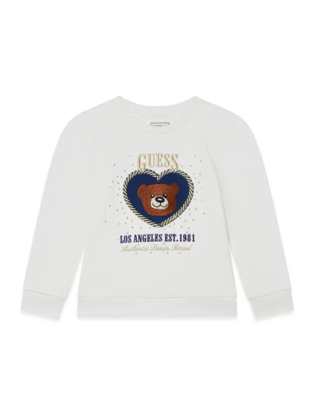 Guess Bluza biały