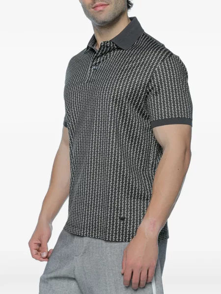 Polo Emporio Armani με σχέδιο γκρι