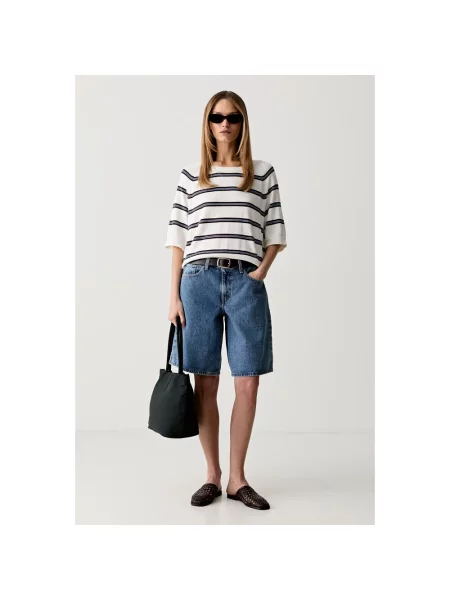 Marc O'Polo T-shirt z modalem biała