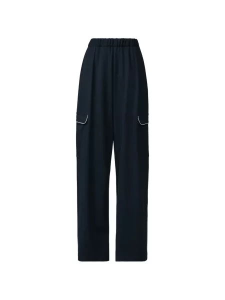 Pantaloni cargo Fabiana Filippi albastru