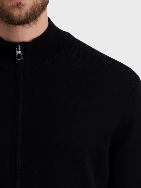 Вовняний кардиган Pierre Cardin чорний