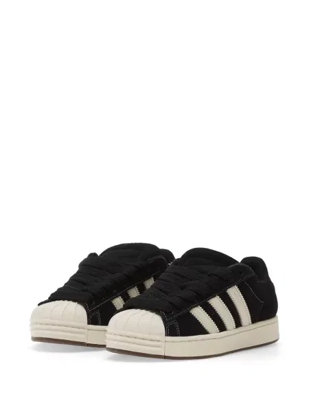 Sneakerși Adidas Superstar cu dungi negru