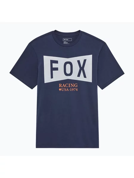 Tricou pentru bărbați Fox Racing Typeface midnight
