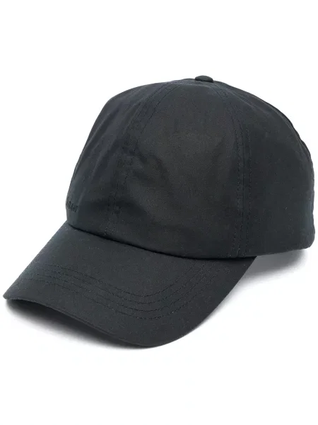 Șapcă Barbour cu broderie albastru