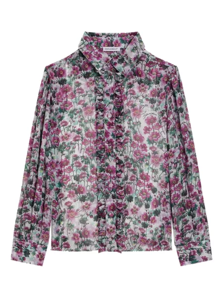 Dětska halenka Dolce & Gabbana růžová