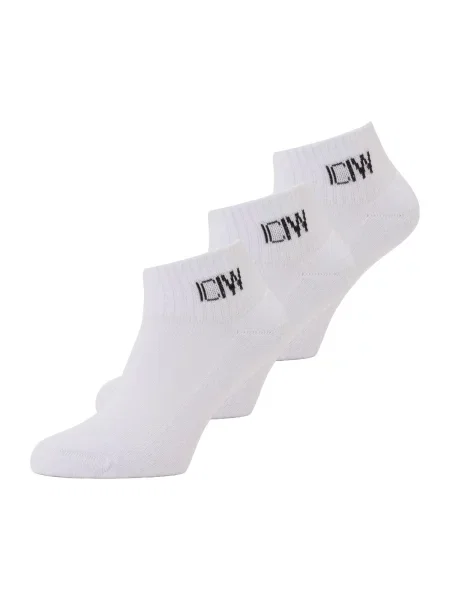 ICANIWILL Športne nogavice črna bela