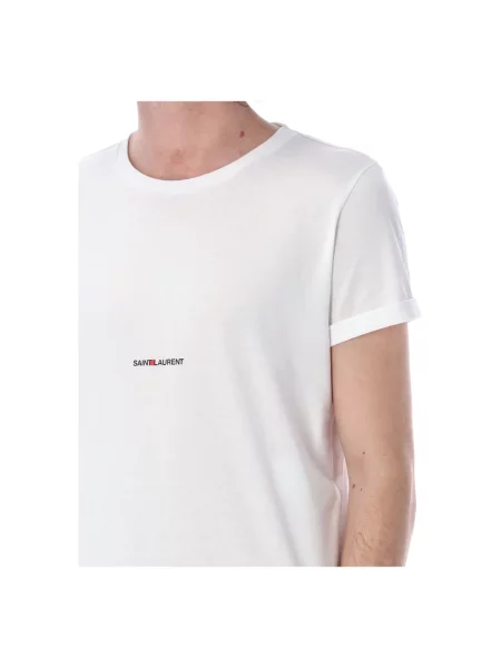 Koszulka Saint Laurent biała