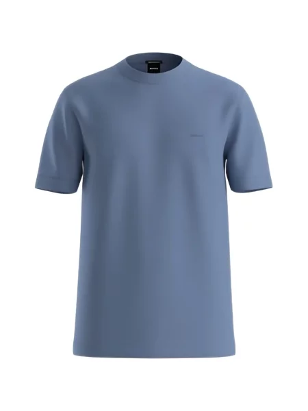 Tricou Boss cu autograf albastru