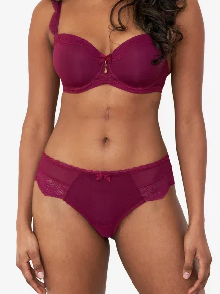 SugarShape Tanga Clara bordeaux roșu
