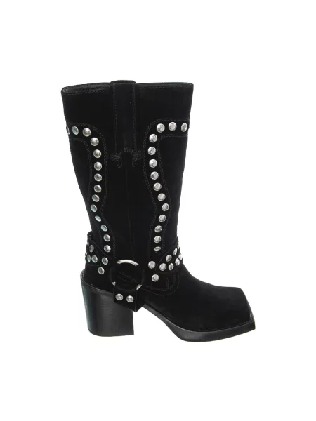 Botki Jeffrey Campbell zamszowe czarne