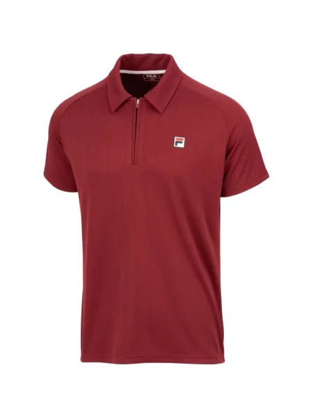 Tricou polo Fila roșu