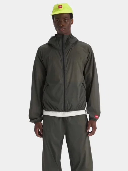 Вітровка The North Face M TNF RED BOX PACKABLE HOODED оливковий червона