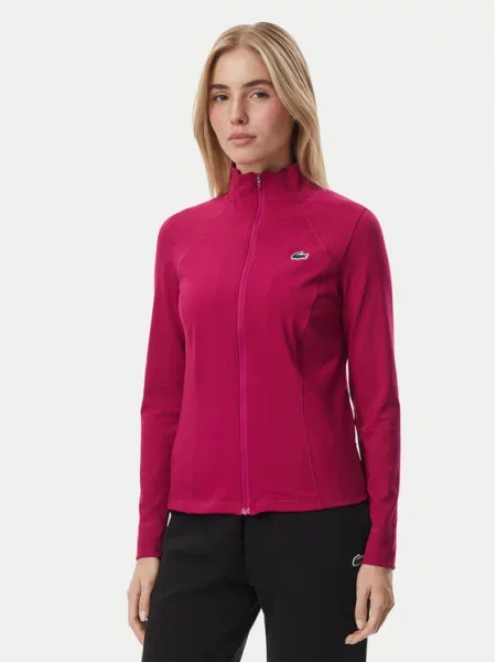 Lacoste Bluză tehnică roșu