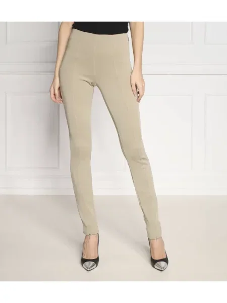 Calvin Klein Leggings Slim Fit bézs