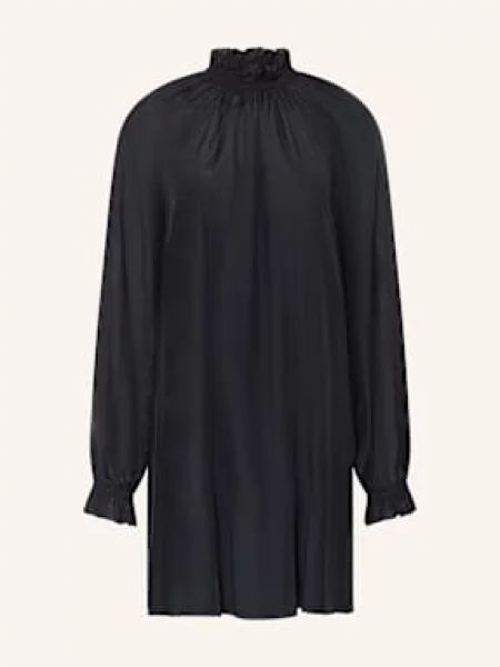 Ted Baker Sukienka Macara Z Falbanką schwarz czarna