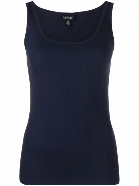 Top Lauren Ralph Lauren fără mâneci albastru
