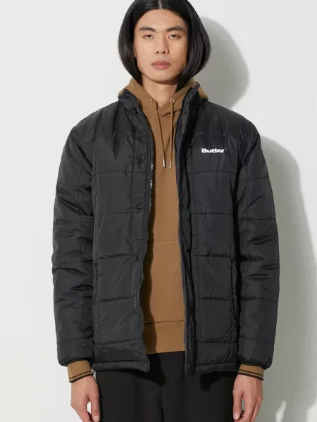 Bunda Butter Goods Grid Puffer Jacket zimní černá
