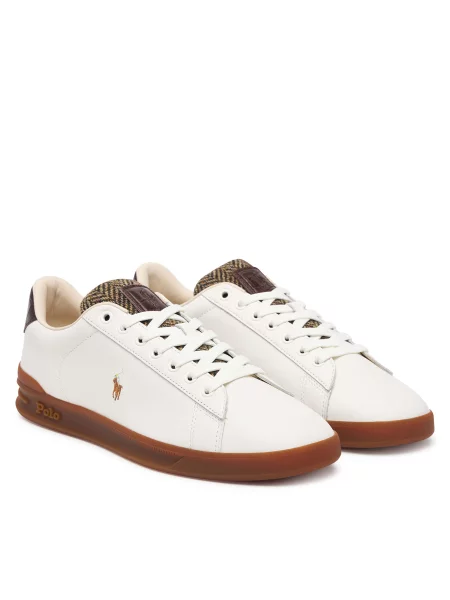 Polo Ralph Lauren Laisvalaikio batai Heritage Court III balta