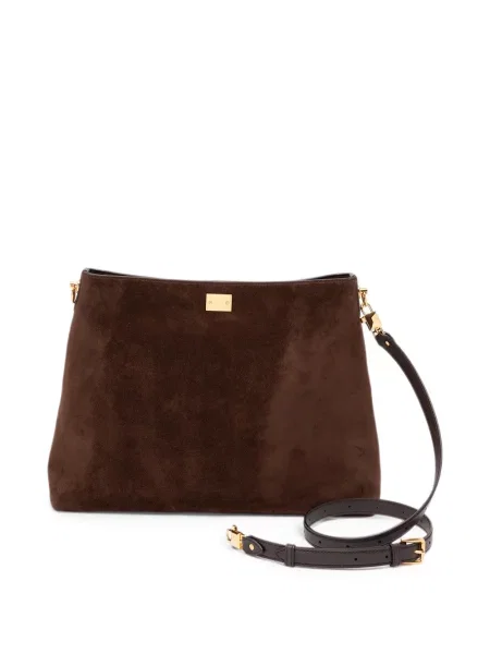 Body Dolce & Gabbana din piele de căprioară maro