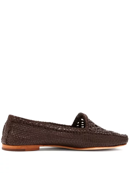 Pantofi loafer Dragon Diffusion din piele maro