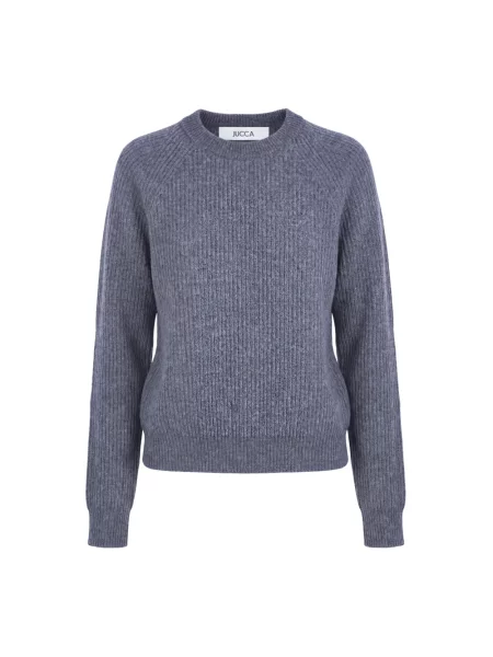 Dzianinowy sweter Jucca szary