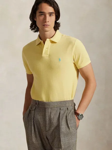 Polo Ralph Lauren Polokošeľa Core Replen Custom žltá