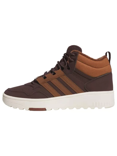 ADIDAS SPORTSWEAR Μπότες με κορδόνια Hoops / καραμέλα καφέ