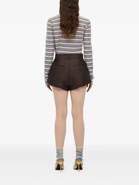 Pantaloni scurți Msgm maro
