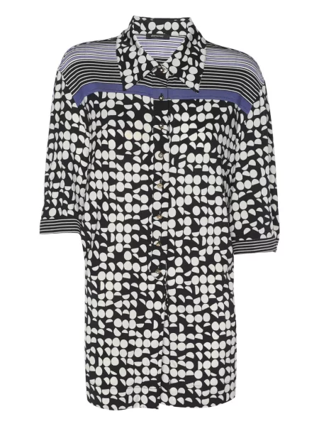 Top Elena Miro' w grochy czarny