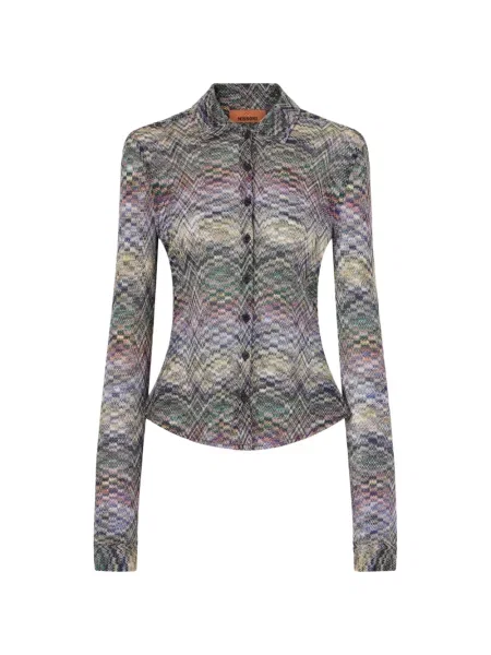 Cămașă Missoni tricotate gri