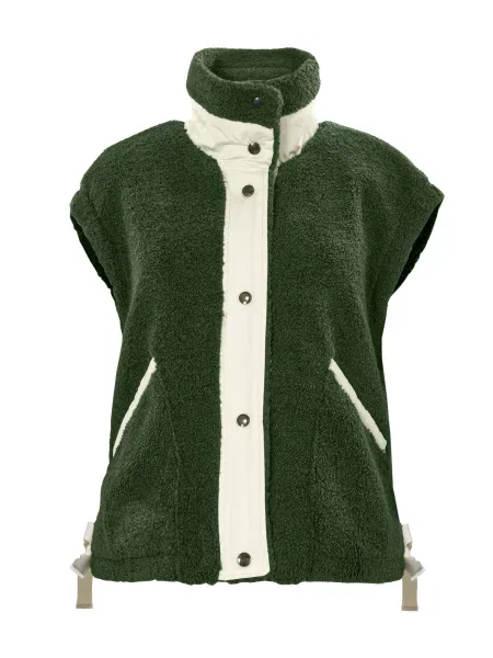 Imily Bela Vestă crem verde
