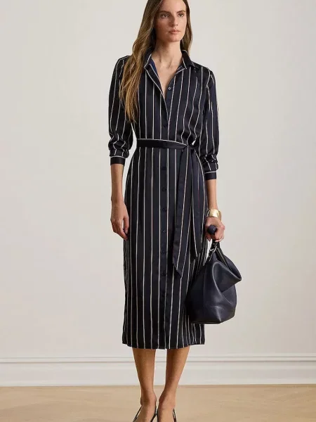 Φόρεμα Lauren Ralph Lauren ναυτικό μπλε