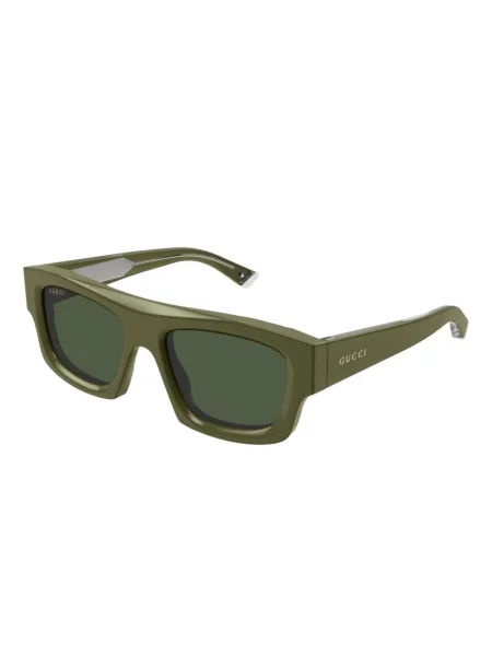 Ochelari de soare Gucci Eyewear cu imagine verde