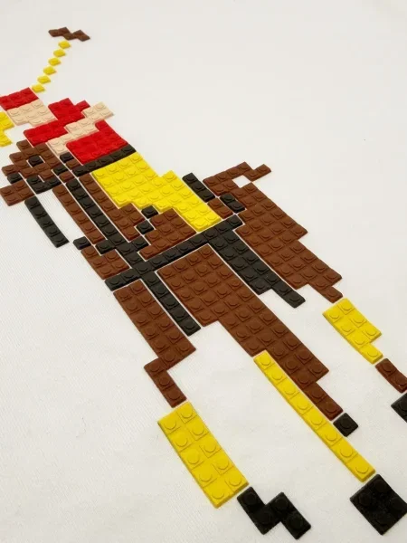 Tricou Mostly Heard Rarely Seen 8-bit alb