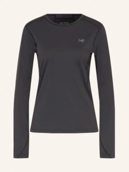 Arc'teryx Koszulka Funkcyjna Sunna schwarz czarna