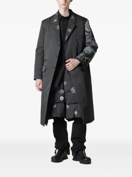 Geacă Yohji Yamamoto cu dungi negru
