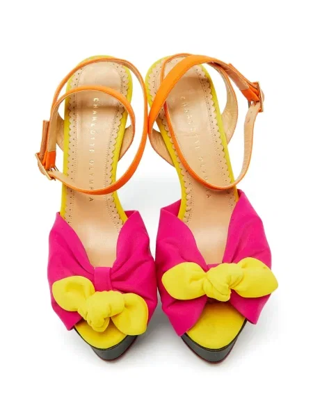 Masnis szandál Charlotte Olympia rózsaszín