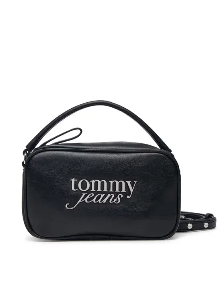 Rankinė Tommy Jeans Tjw Bold Script Camera Bag juoda