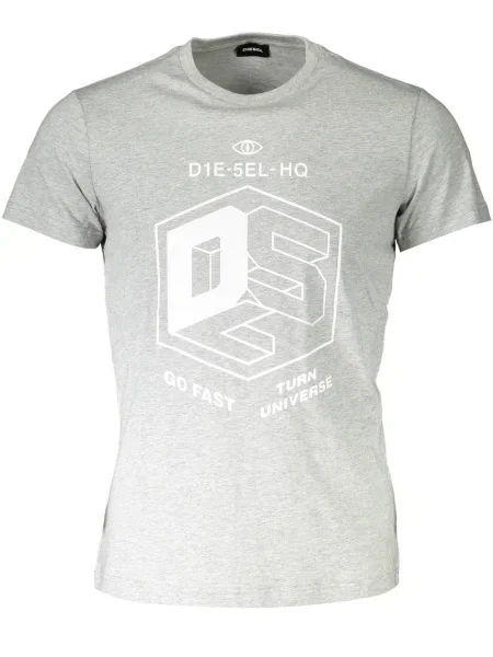 Kratek majica Diesel siva