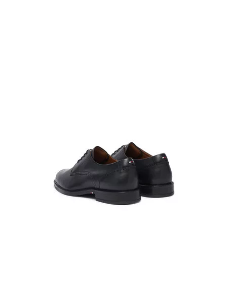 Tommy Hilfiger Nizki čevlji Corporate Dressy Lth črna