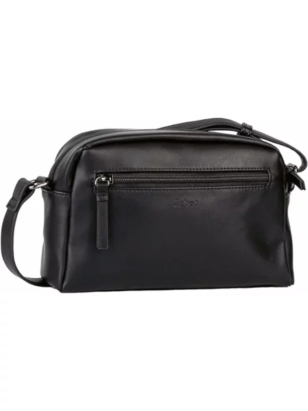 Torebka crossbody Gabor skórzana czarna