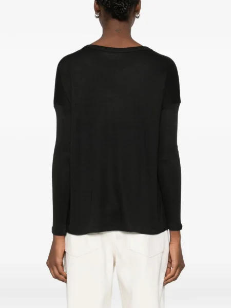 Дълго тениска Purotatto черно
