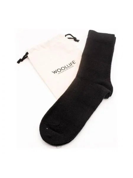 Zokni Woollife fekete