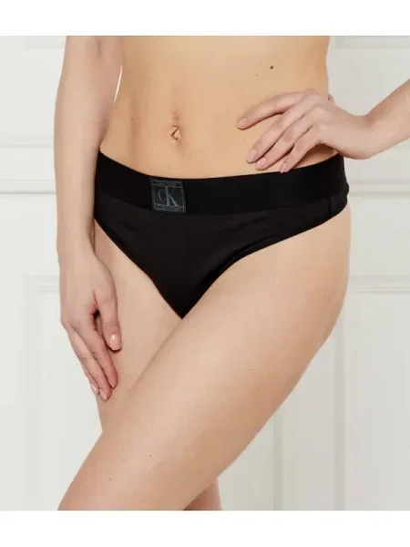 Tanga Calvin Klein Underwear fekete