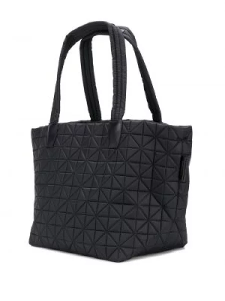 Matlasat geantă shopper Veecollective negru